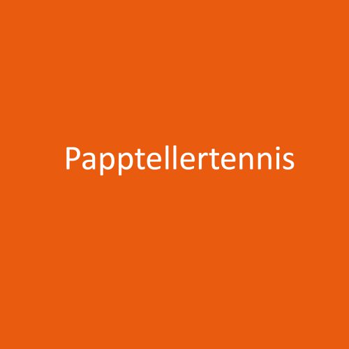 Papptellertennis